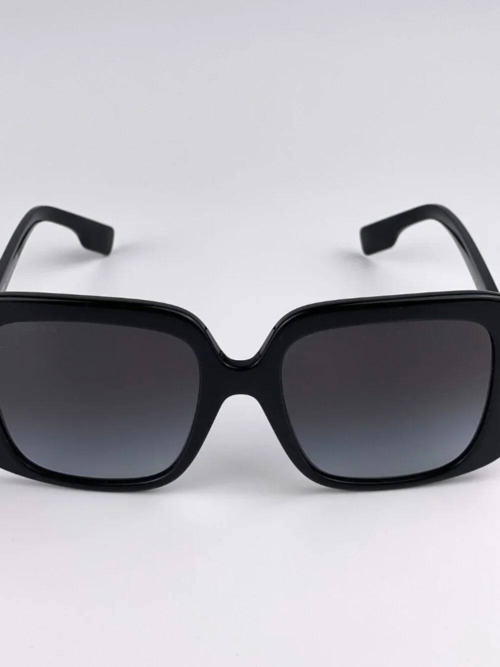 BURBERRY BE4363 PENELOPE 30018G BLACK SQUARE SUNGLASSES